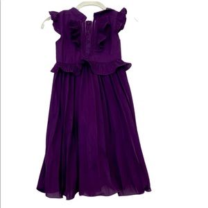 Trish Scully purple dress